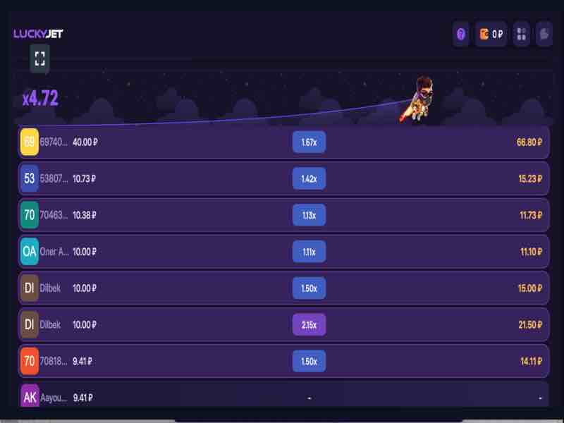 Играть в Lucky Jet на компьютере
